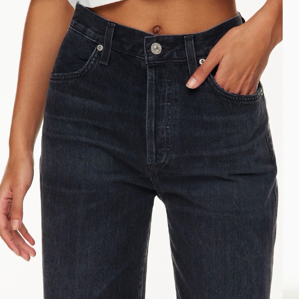 $350 Citizens of Humanity Annina Jean
High-rise wide-leg jeans US 34 New - Picture 6 of 6